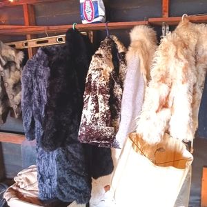 Fur coats and minks